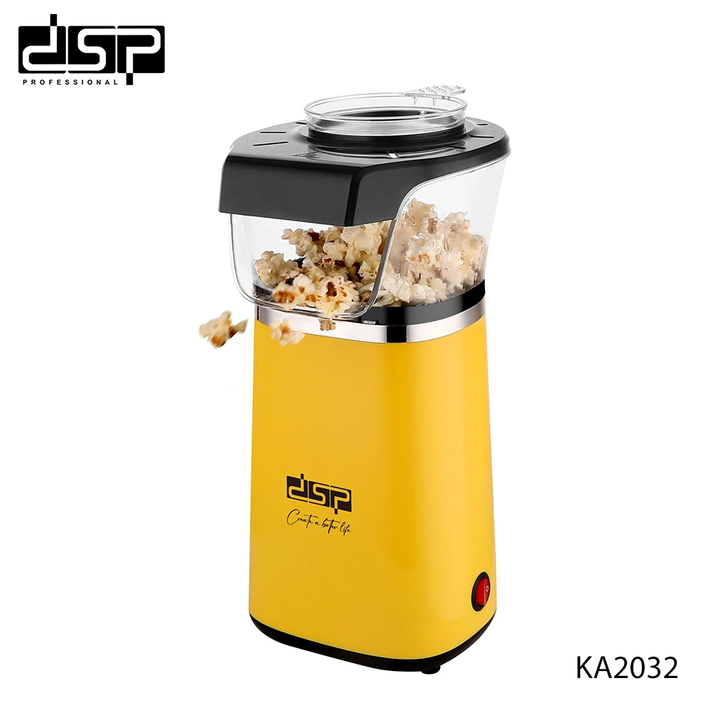 ماكينة تحضير الفشارالكهربائية DSP  – قدرة 1300 واط، سعة 120 غ، بدون زيت KA2032