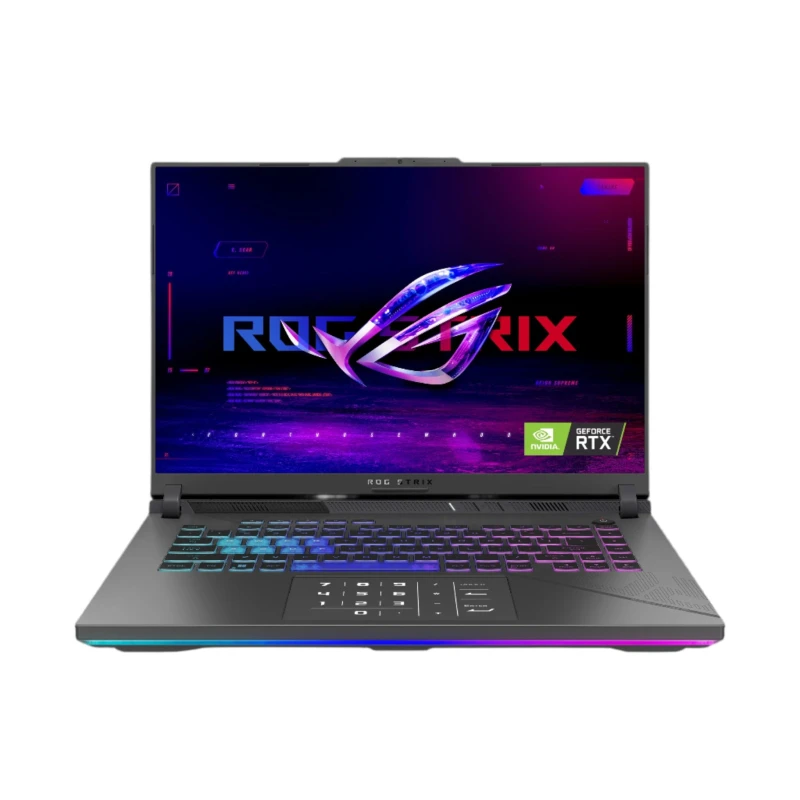 لابتوب ASUS ROG Strix G16 – شاشة 16 بوصة 240Hz | معالج Intel Core i9-14900HX الجيل الرابع عشر، رام 16GB DDR5، تخزين 1TB SSD، كرت شاشة RTX 4060 8GB – إصدار 2025