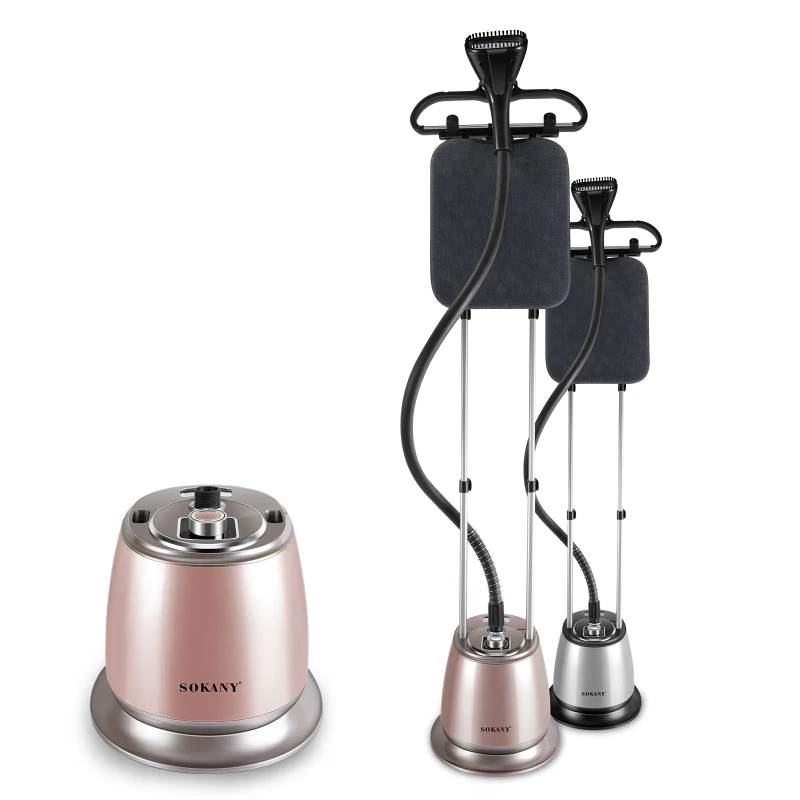 مكواة بخار عمودية Sokany – بقوة 2000 واط خزان 2.2 لتر، 45 دقيقة بخار مستمر، تسخين سريع 45 ثانية موديل  SK-4013