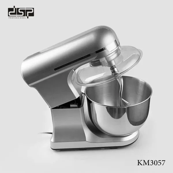 عجانة DSP سعة 7 لتر – قدرة 1300 واط، وعاء ستانلس ستيل، 8 سرعات – موديل KM3057