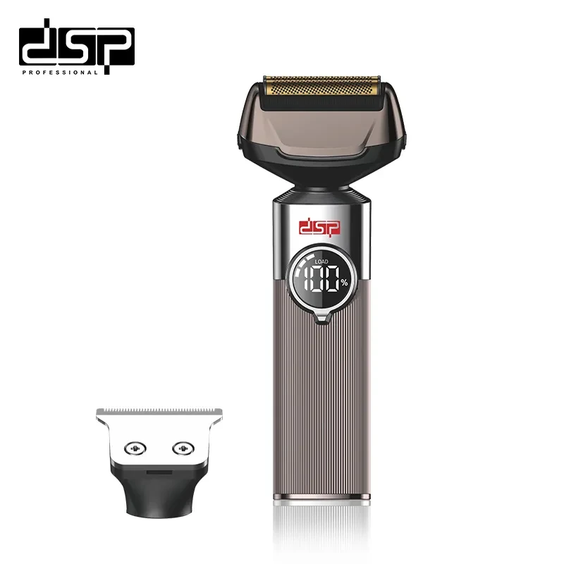 مكينة تنعيم DSP 60173 – ماكينة تشذيب وحلاقة 2 في 1، تشغيل حتى 60 دقيقة