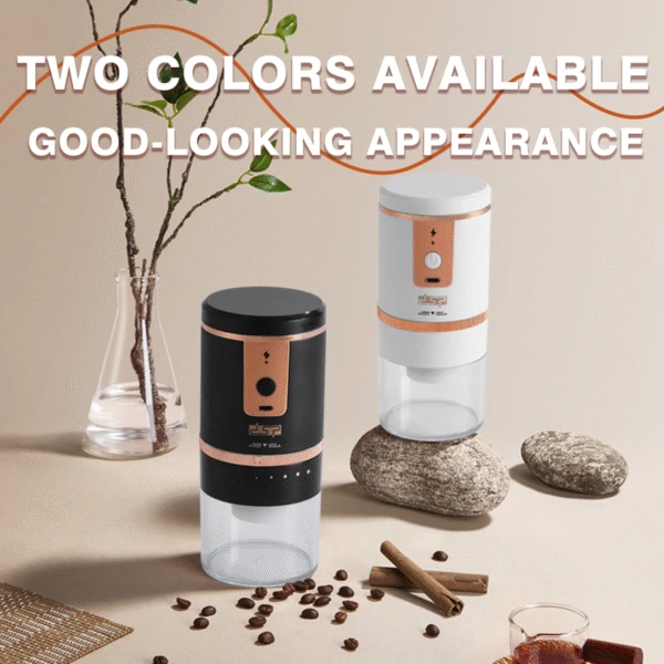 طحّانة قهوة وتوابل DSP – قابلة لإعادة الشحن USB، سعة 250 مل، 13 واط KA3129