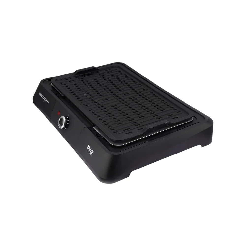 مشواة كهربائية DSP KB1114 – قدرة 2200 واط، ألواح غير لاصقة، تحكم حرارة وموقت