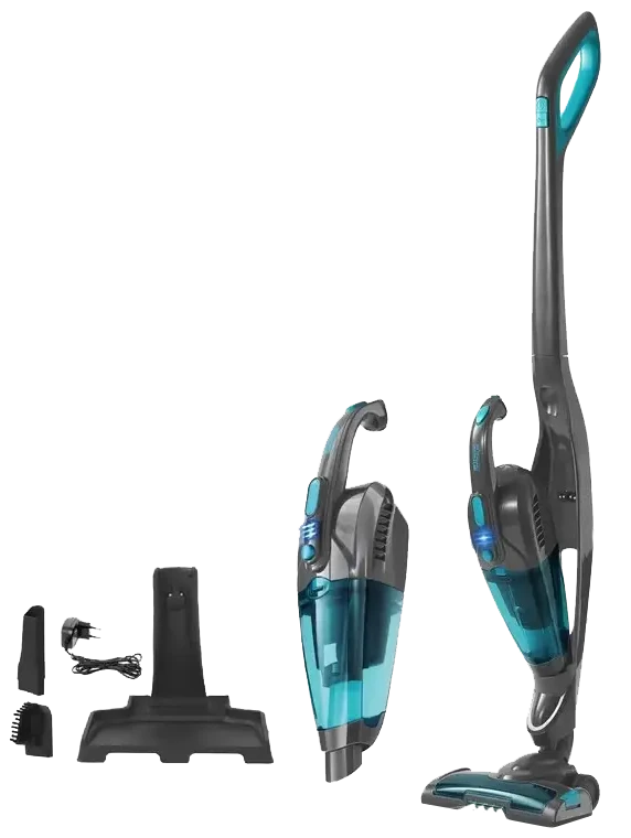 مكنسة كهربائية DSP – تصميم 2 في 1 قابل للفصل، قدرة 120 واط، بطارية قوية وسعة 800 مل للتنظيف المنزلي والسيارة  KD2048