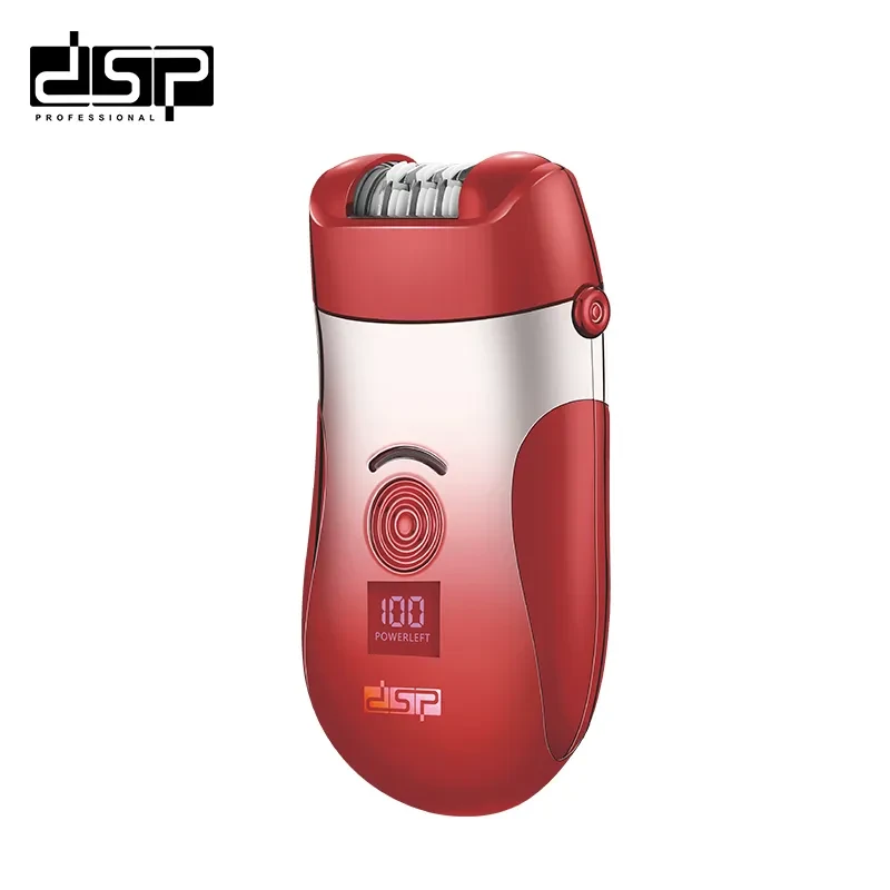 ماكينة إزالة الشعر النسائية DSP – جهاز متعدد الوظائف 4-في-1، بطارية 600 mAh، حتى 60 دقيقة تشغيل لاسلكي 70213