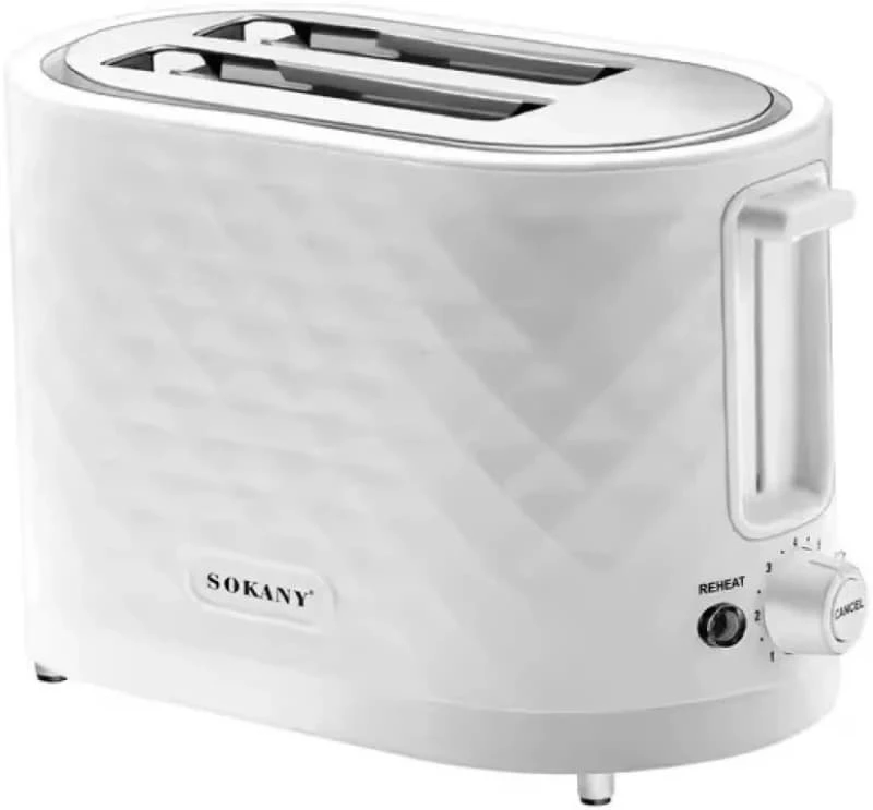 سخان / محمصة خبز سوكاني – محمّصة كهربائية 2 شريحة، 750 واط — لتحضير الخبز السريع يومياً  SK-08111