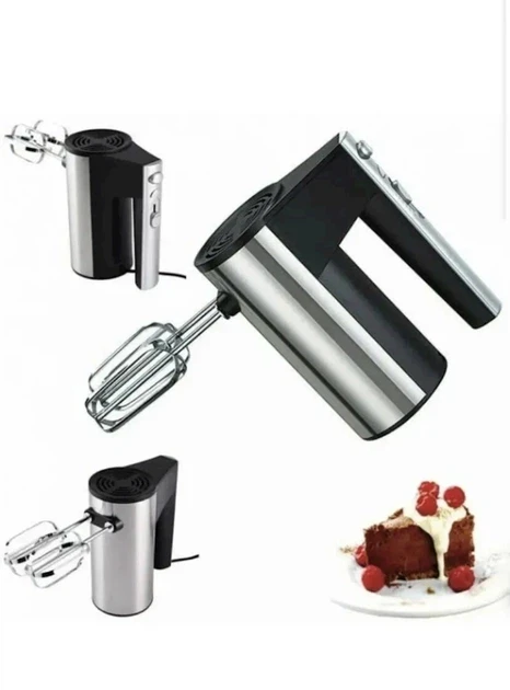 خلاط يدوي كهربائي Sokany – خلاّط يدوي بقدرة 300 واط، 5 سرعات، شفرات ستانلس ستيل، تصميم مريح للبيت والمطبخ 6619-CX