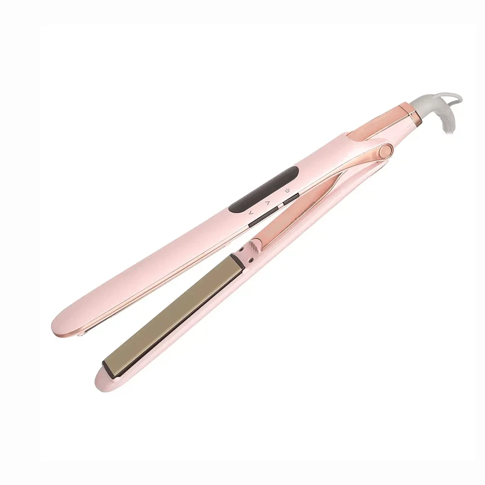 مكواة فرد الشعر سوكاني – بقوة 58 وات ألواح سيراميكية، شاشة LCD، سلك دوّار 360° — فرد سريع وناعم 976-H / HS-976